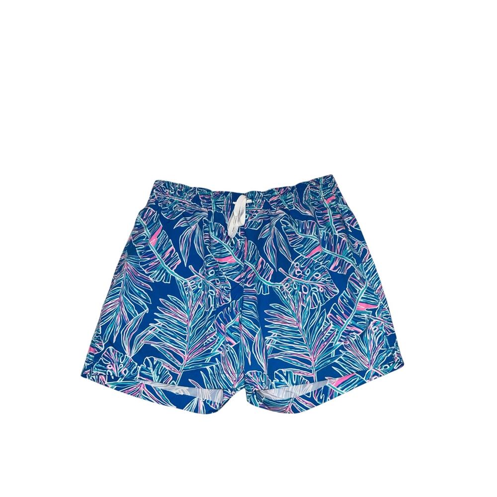 Chubbies The Cruise It Or Lose It Tropical Leaf Print Swim Trunks Size M